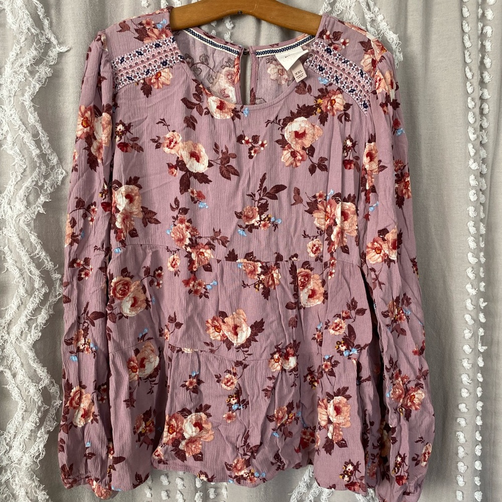 Knox Rose floral blouse